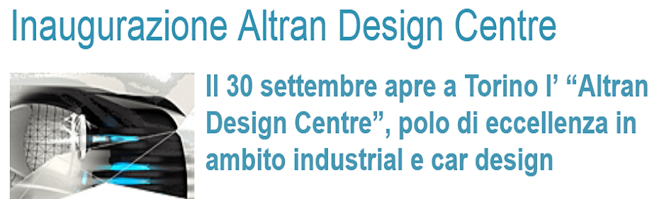 Registrati all'evento di settembre 2015 du ALTRAN Design Centre