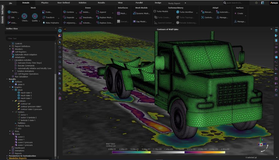 Scopri le caratteristiche e funzionalità di ANSYS Fluent 2024 R1